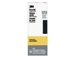 3M™ Drywall Sanding Screens 99438, 4 3/16 in x 11 1/4 in, 120 grit, 10 sheets/pk, 10 pks/cs