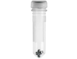 Bulk  Beads, Acid Washed Stainless Steel, 2.8mm; 1,000/pk