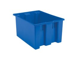 TOTE NEST & STACK 23-1/2X19-1/2X13 BLUE
