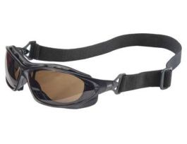 UVEX SEISMIC BLACK FRAME SCT-GRAY LENS HYDROSHIELD ANTI-FOG COATING