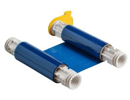 BBP85 Series R10000 Printer Ribbon, Roll of 200', Blue, 6.25" W
