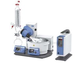 Automatic Rotary Evaporator with IKA Vacstar and Uncoated Glassware; 100 to 240 VAC