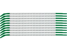ClipSleeve Wire Markers Size 09 Nylon 18 AWG - 18 AWG, L Pack of 300 Each