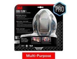 3M™ Professional Multi-Purpose Respirator with Quick Latch 65023QLHA1C-PS, 1/pk, 4 pks/case