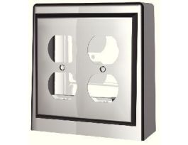 DOUBLE GANG SINGLE FACE 20AMP