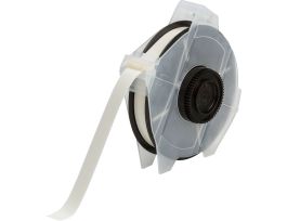 All Weather Permanent Adhesive Vinyl Label Tape for GlobalMark Printer - 0.5" Clear