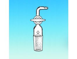 14/20 ADAPTER W/STOPCOCK