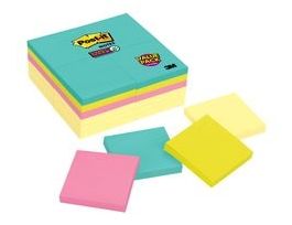 Post-it® Notes 654-24SSCYM, 3 in x 3 in (76 mm x 76 mm)
