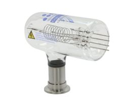 Vacuum Gauge, Glass Bayard-Alpert, Single Thoria-coated Iridium Filament, NW25 ISO-KF, 1.0 in. Port