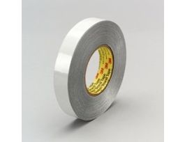 3M™ High Temperature Aluminum Foil/Glass Cloth Tape 363L, Silver, Variable Width x 108 yd, 7.3 mil