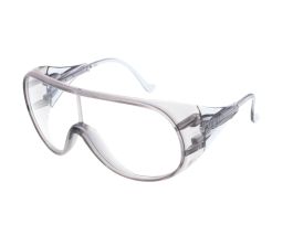 SAFETY GLASSES SMOKE FRAME PK12 PAIR