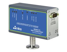 Pressure Gauge, Mini-Convectron, 0.125 in. NPT, Non-linear Analog, 1 Relay, Tungsten