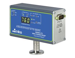 Pressure Gauge, Mini-Convectron, Display, 0.125 in. NPT, Non-linear Analog, 2 Relays, Tungsten