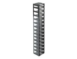 Vertical Freezer Rack for 96 Deep-Well Microtiter Plates or Boxes w/ 1 3/4" Max H, 14 plate or box capacity