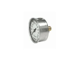 Commercial Gauge with Back Connection, 0 to 160 psi, 2-1/2" Dial