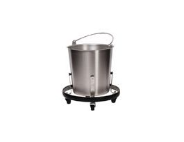 Stainless Steel Pail; 16Qt. without side handle