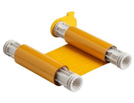 BBP85 Series R10000 Printer Ribbon, Roll of 200', Yellow, 6.25" W