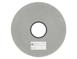 3M™ Microfinishing Film Roll 372L, 30 Mic 5MIL, 0.689 in x 591 ft x 1 in (17.5mmx180m), Plastic Core, ASO, End Roll Mark Black