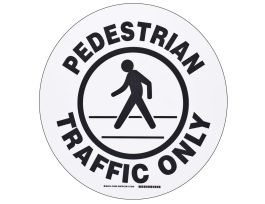 Floor Sign, 17" Dia x 0.011" D