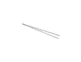 Type-K, Fine- Gauge Probe, 0.032" Dia, 0.357 Ohm, Strip End, 12" L, 5/Pk