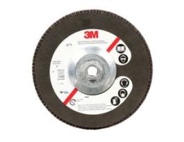 3M™ Flap Disc 577F, 40, T29 Quick Change, 4-1/2 in x 5/8 in-11, 10 ea/Case