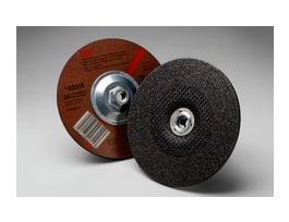 3M™ General Purpose Depressed Center Wheel, T27, 24, 7 in x 1/4 in x 5/8 in-11 Internal, 10/Carton, 20 ea/Case