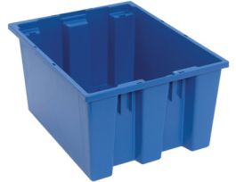 19.5X15.5INX10IN STACK NEST TOTE BLUE