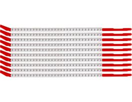 ClipSleeve Wire Markers Size 10 Nylon 16 AWG - 14 AWG, 2 Pack of 300 Each