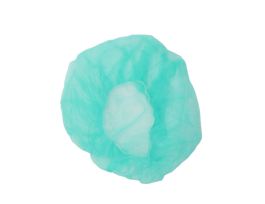 VWR BOUFFANT CAP INDUSTRIAL GREEN 24IN