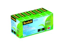 Scotch® Magic™ Greener Tape 812-6P, 6 pack, 3/4 in x 900 in (19 mm x 22,8 m)