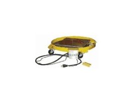 Heated Drum DOlly, Fits 55gal, 550F, 240 V
