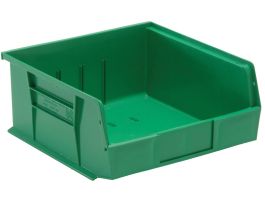 BIN STACK HANG PP GREEN 10-7/8X11X5IN