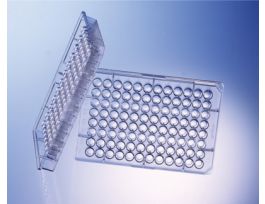 PLATE 96W PS RNDBTM CLR CS40