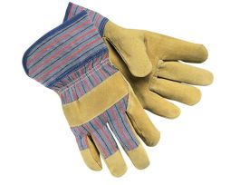 GLOVES LEATHER PALM 0.5-1.4MM LARGE DZ