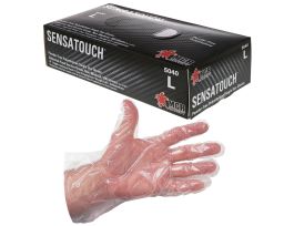 Gloves Disposable Pe W/ Grip Gloves