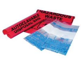 AUTOCLAVE BAG 8.5X11 RED PK100 PK