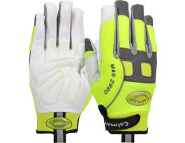 MECH GLV HI-VIS GOAT GRAIN PALM