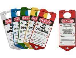 Labeled Group Lockout Hasps, Combo, Pack /5