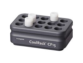 Cooling Block, 15 Cryogenic Vials or FACS Tubes; Gray
