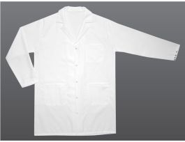 VWR LAB COAT F/MEN 65/35 WHITE 2XL/UNIV EA