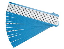 Alphabetical Vinyl Cloth Upper Case Wire Marking Cards, B 900 Total