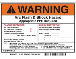 XYLENE Labels, Red on Yellow, 3" H x 7" W x 0.006" D