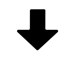 ToughStripe® Floor Marking Tape Arrows -  Polyester, Solid Color, Black, 2" x 5"