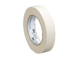3M™ Paper Masking Tape 2214, Tan, 12 mm x 50 m, 5.4 mil, 72 Roll/Case