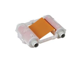 GlobalMark Series R10000 Printer Ribbon, Roll of 200', Orange, 4.11" W x 200' L