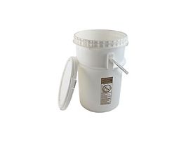 Screw-Top HDPE Pail with Handle, 6 gal (23 L); 1/Pk