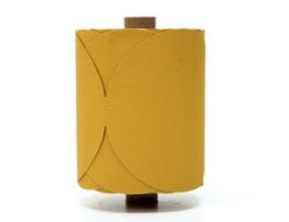 3M™ Stikit™ Gold Disc Roll, 01426, 5 in, P120, 125 discs per roll, 10 rolls per case