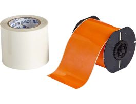 B30 Series ToughStripe Printable Floor Marking Tape 4 in W x 100 ft L Orange
