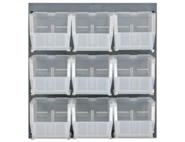 18INX19IN LOUVERED PNL W 9 QUS230CLR