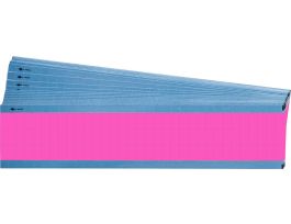 NEMA Wire Marker Permanent Adhesive Vinyl 0.5in H x 0.25in W Pink PK/25 Crds